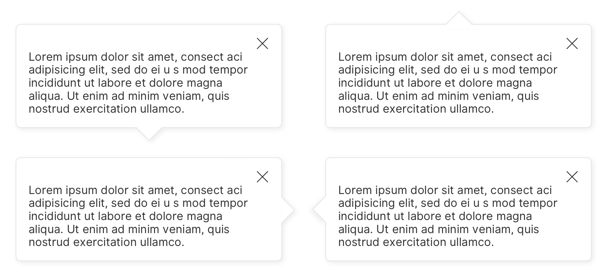 Four variations of single symbol in the Sketch design program.